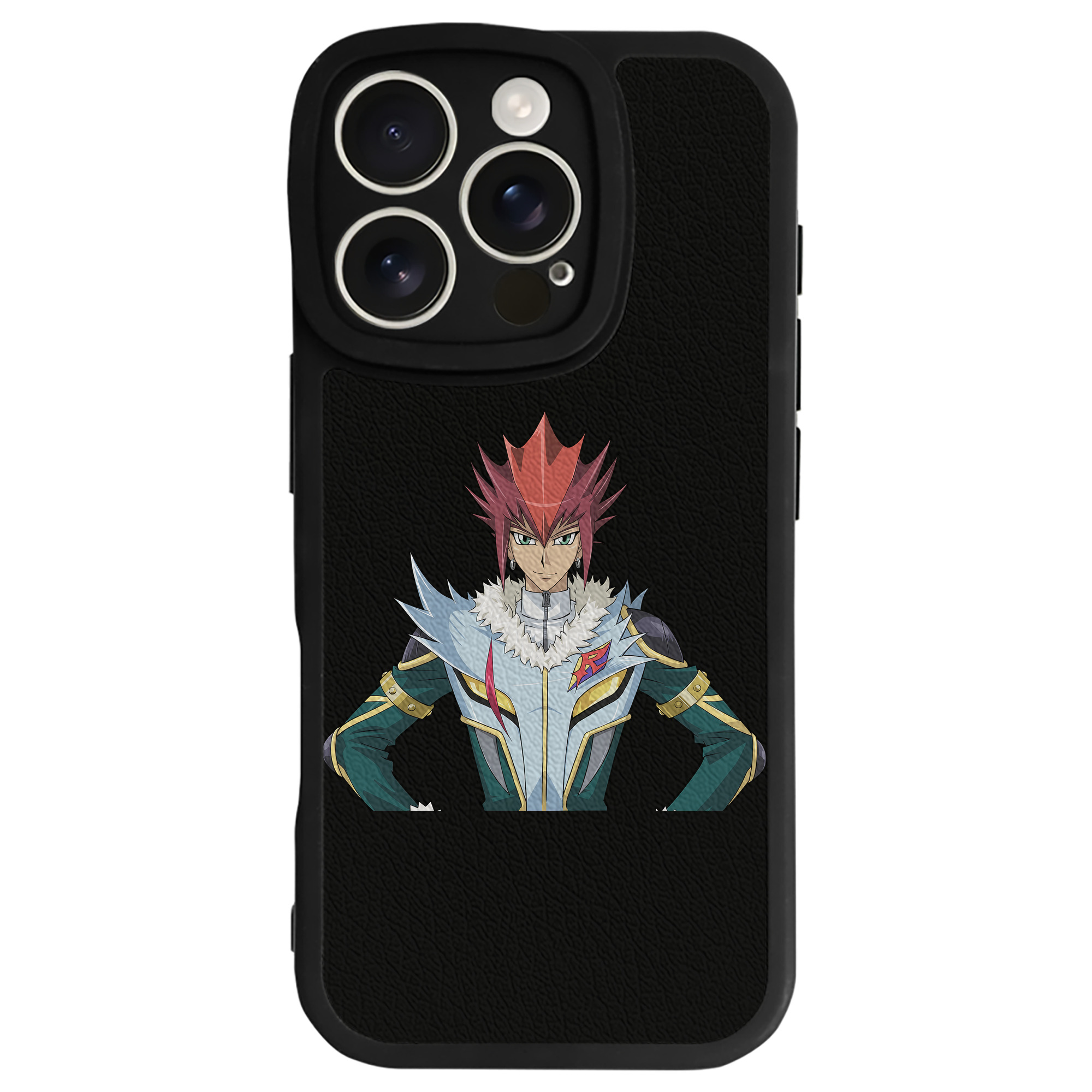 遊☆戯☆王 Yu-Gi-Oh! 【iPhone 16シリーズ対応】シリコンスマホケース（レザー調） 材質：シリコン